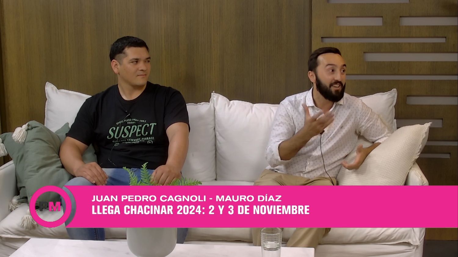 Chacinar 2024: Juan Pedro Cagnoli y Mauro Díaz