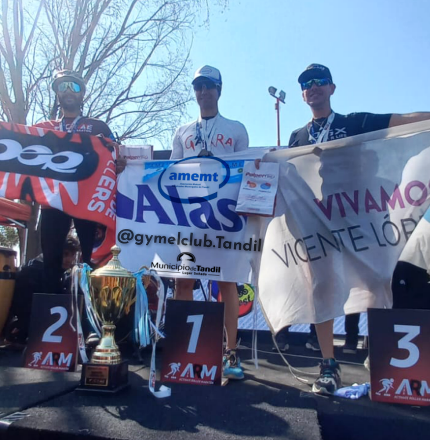 Podio para Juan Sáenz en los 12K de Villa Carlos Paz