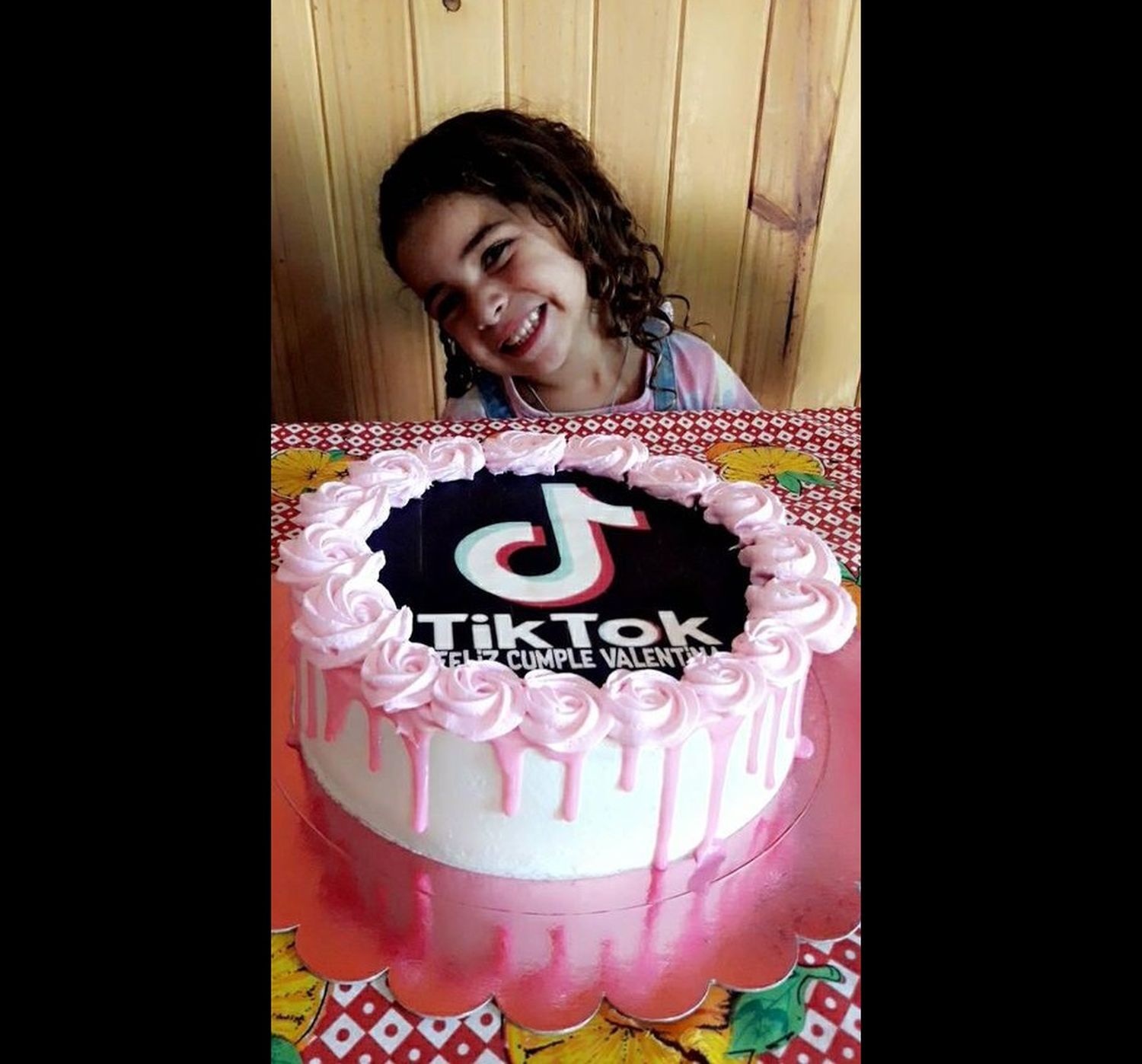 Valentina cumplió 4 años