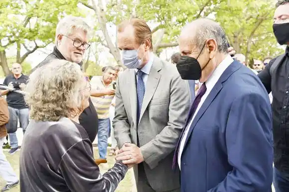 �SMejor que prometer, es realizar⬝, afirmó  Bordet en Santa Elena