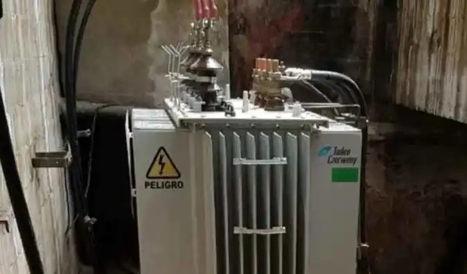 La rata fue hallada muerta en una subestación.