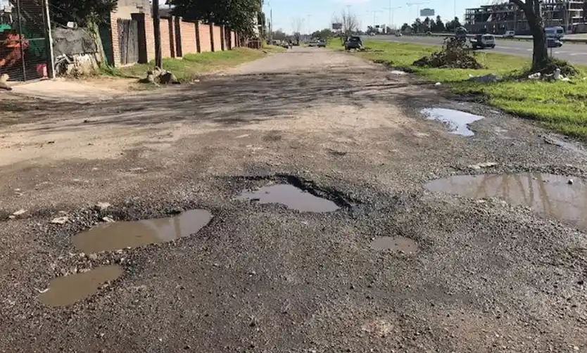 SCIPA reclama a Vialidad Nacional que se reparen las colectoras de Panamericana