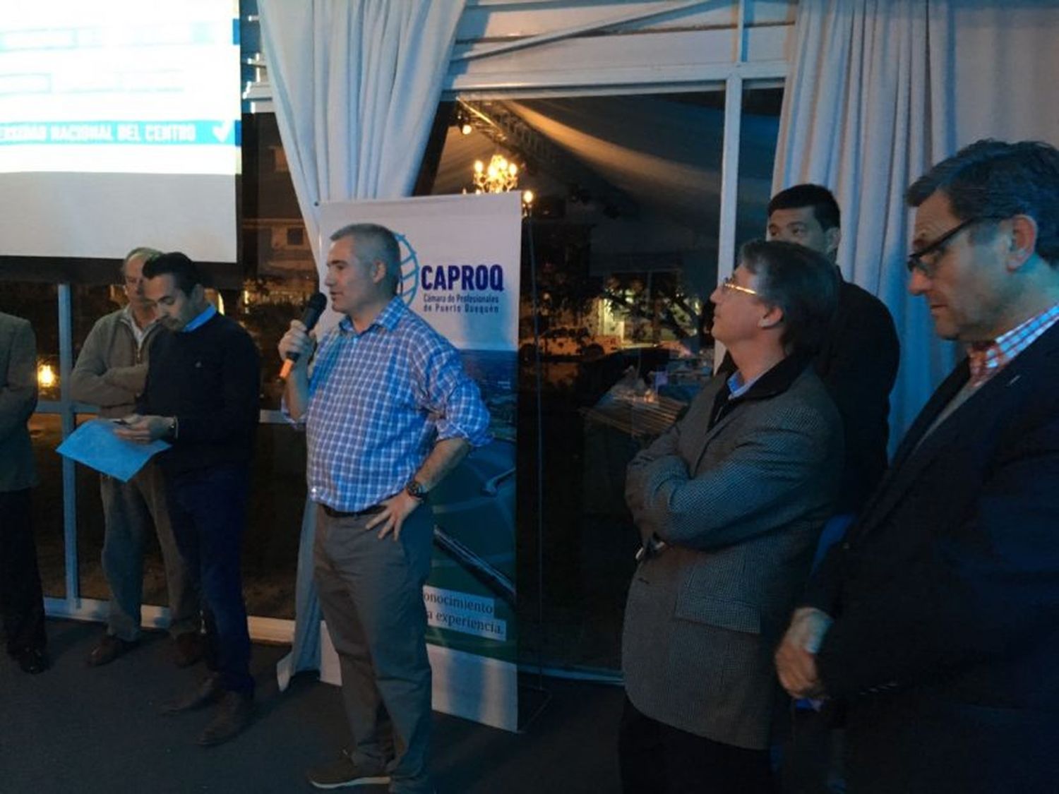 Reunión de la Cámara de Profesionales de Puerto Quequén