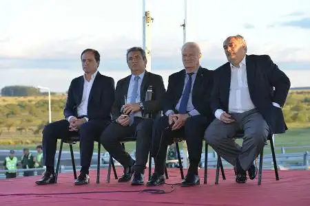 Urribarri compartió con Cristina la inauguración del último tramo de la autovía de la ruta 14