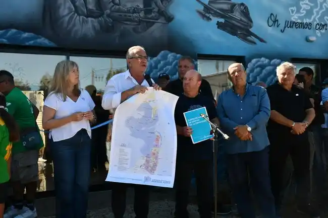 Se trata del primer espacio físico destinado específicamente a los ex combatientes en Mar Chiquita.