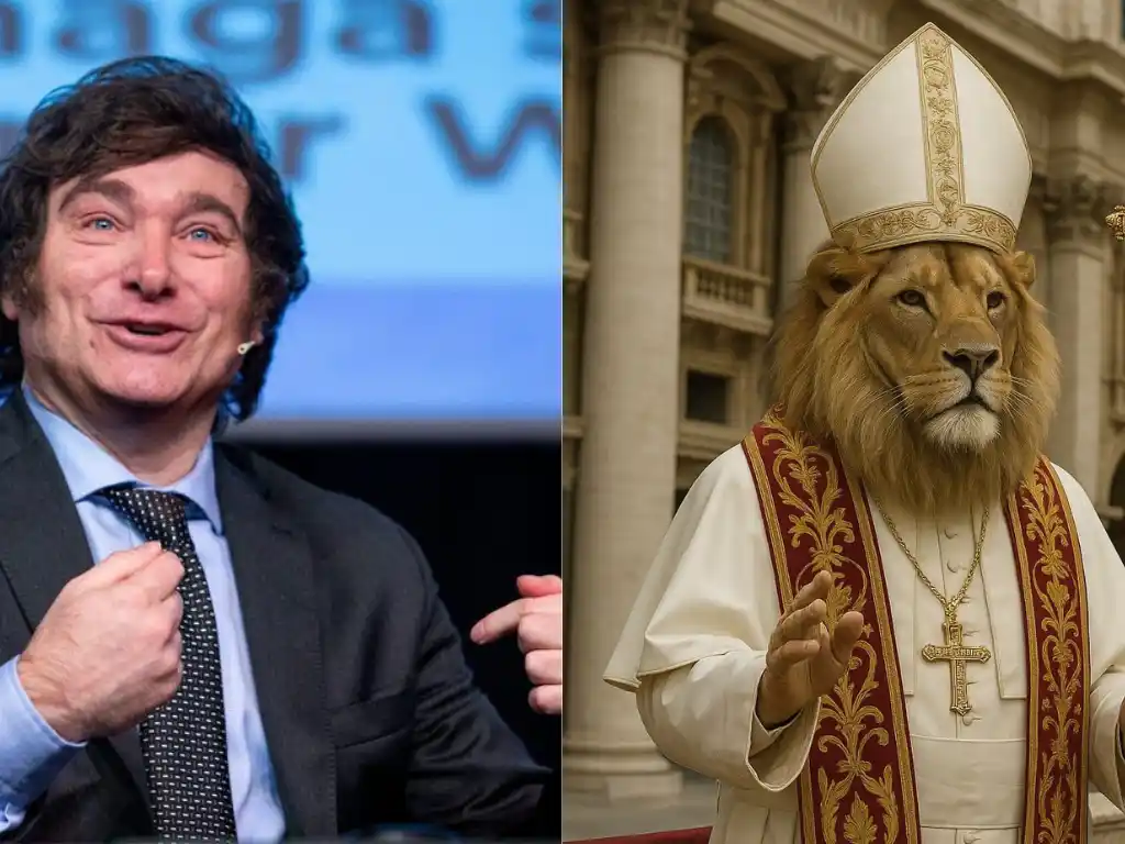 Milei celebró la elección papal con un curioso tuit: "Las fuerzas del cielo han dado su veredicto"