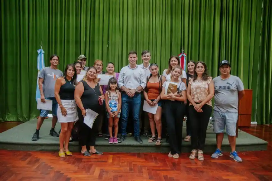 El Municipio entregó créditos a emprendedores independientes de Rafaela