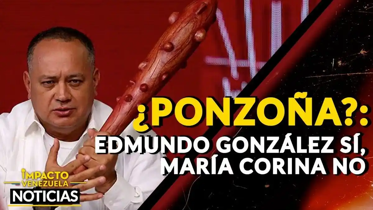 ¿PONZOÑA? Edmundo González sí, María Corina no -VIDEO