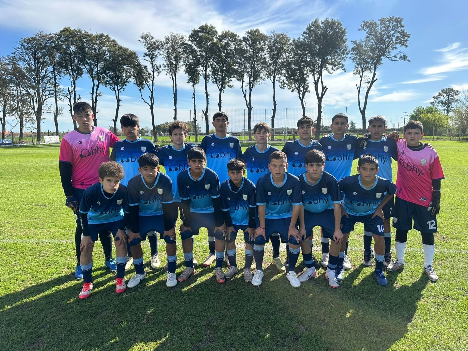 La Sub 13 de la Crema enfrentó al Tatengue.Foto-Prensa AR