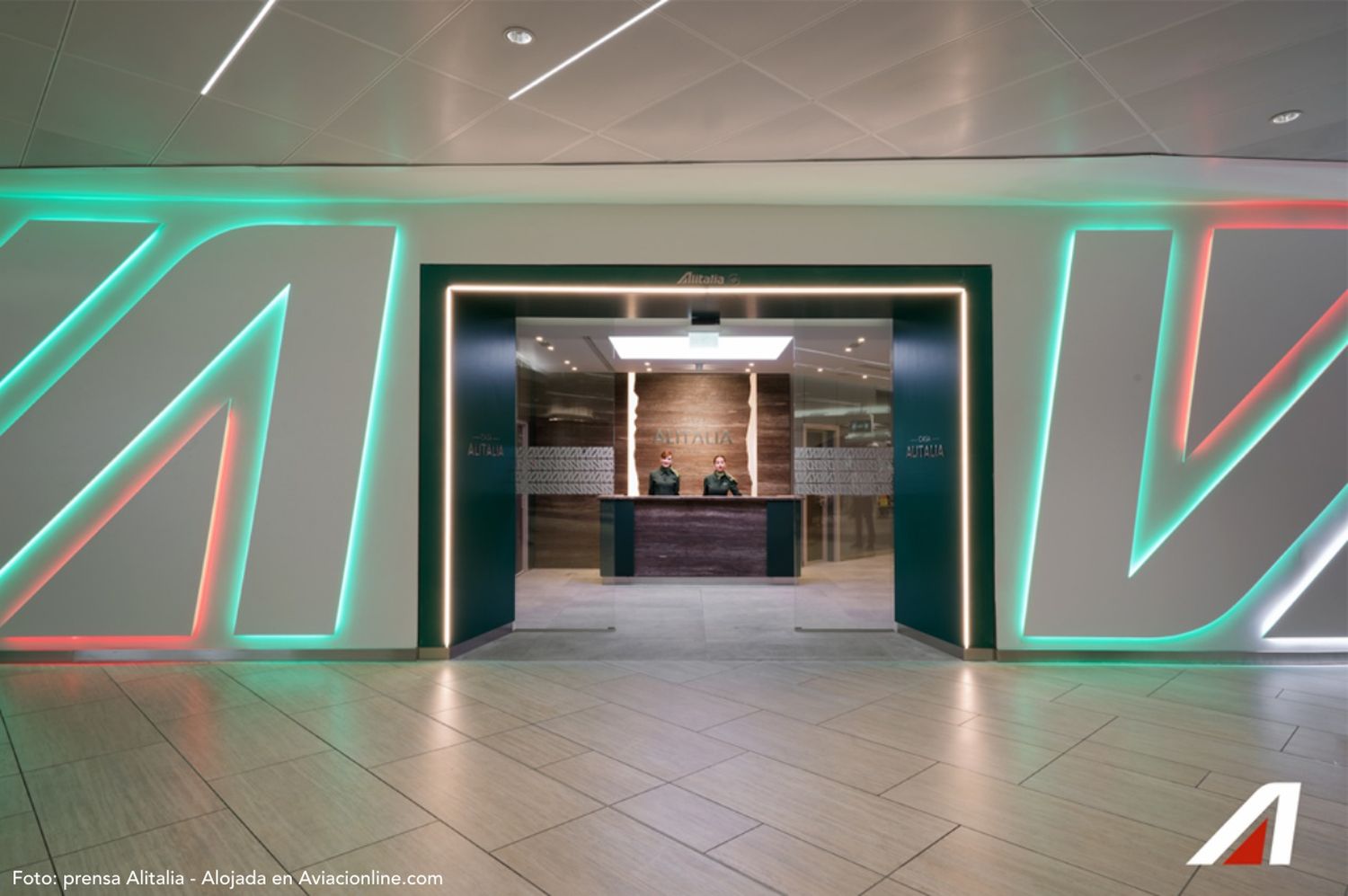 Se inauguró «Casa Alitalia», el nuevo lounge de la compañía en Roma/Fiumicino