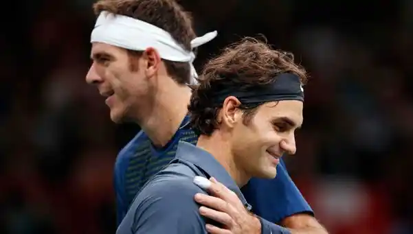 Otro "regalo" para Del Potro: ahora lo felicitó Federer