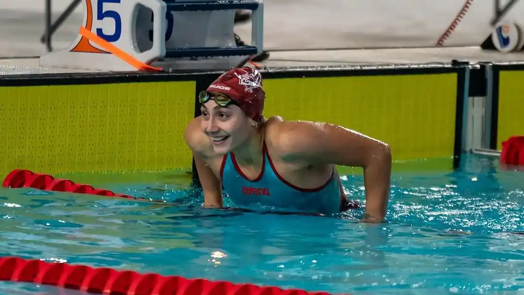 Guadalupe Angiolini rompió un nuevo récord argentino