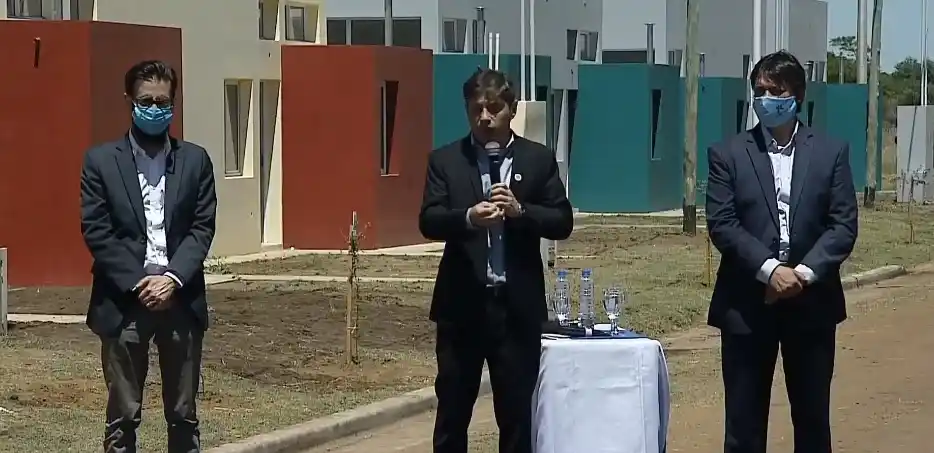 Kicillof en Daireaux: “Nos hemos propuesto hacer más de 10 mil viviendas el año que viene en toda la Provincia”