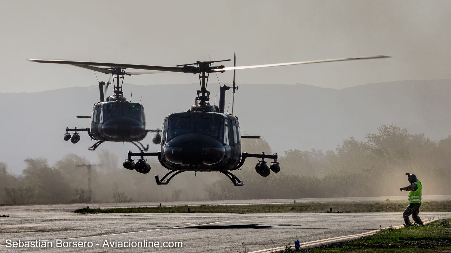 Classics are classics: 13 Argentinian Army Huey II’s deployment to Cordoba