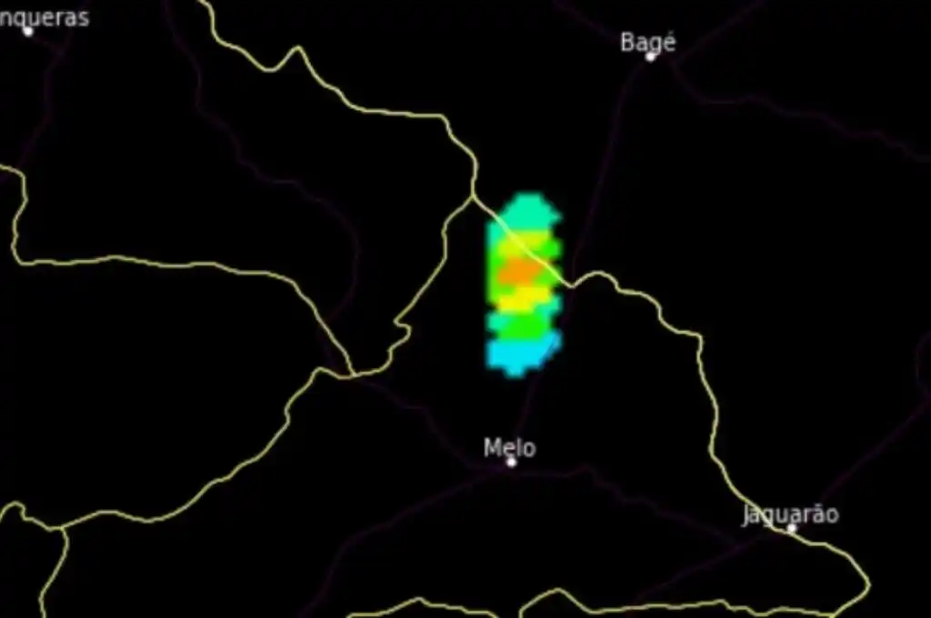 Reportan el ingreso de un “bólido” en la frontera Brasil – Uruguay