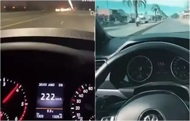 Quilmes: Le suspenden la licencia a un conductor que corría picadas y se filmaba