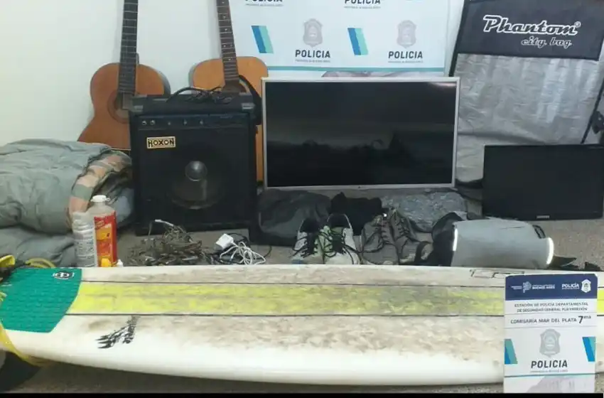 Lo aprehendieron por saltar la reja de una casa y volvió a los dos días a robar