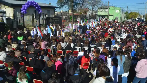 Emotivo festejo por los 50 años del Jardín de Infantes de la Escuela N° 8