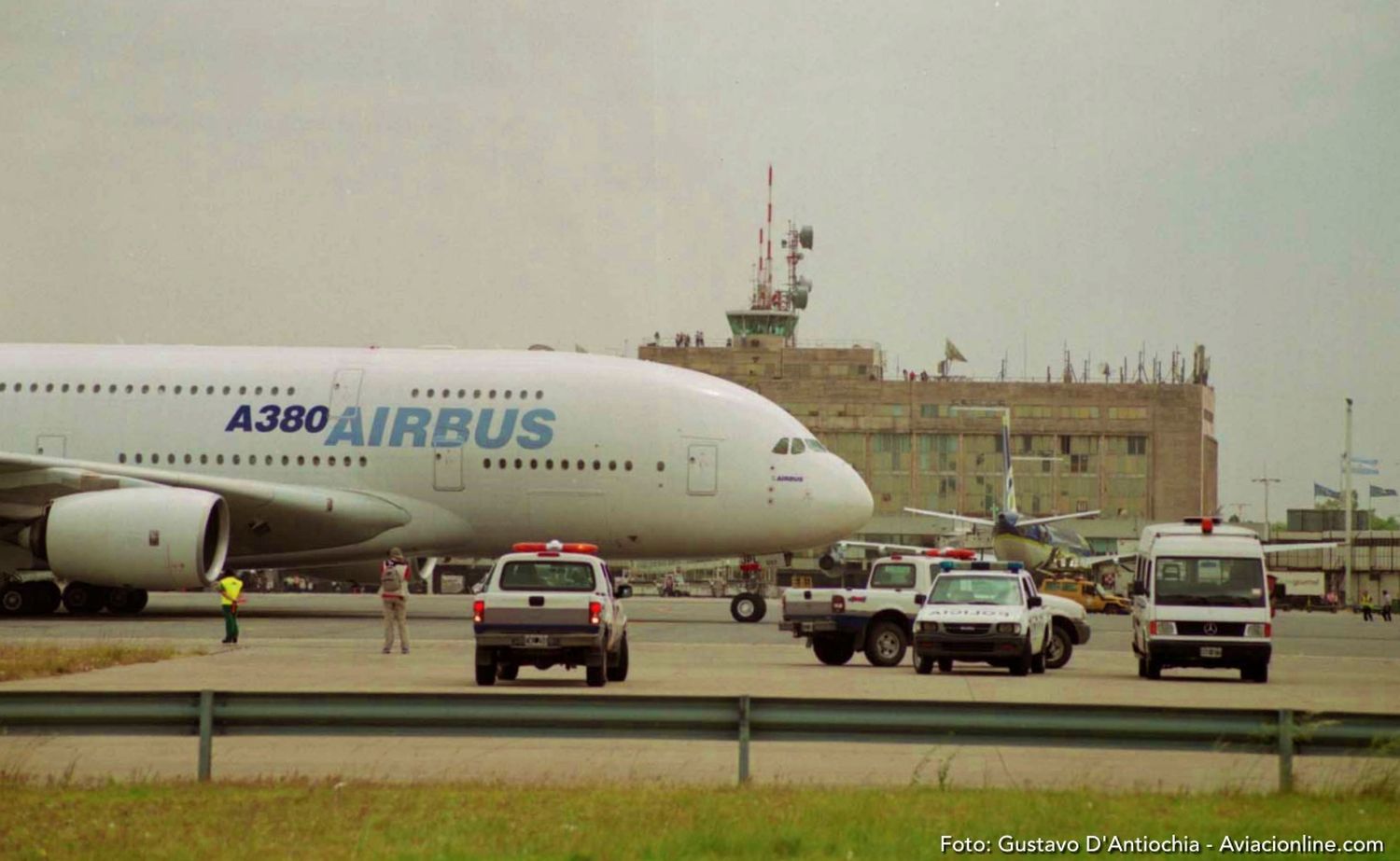 [Fotogalería] La histórica primera visita del A380 a la Argentina en 2007