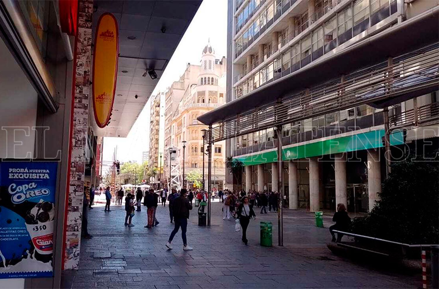 Un nuevo robo en la peatonal San Martín