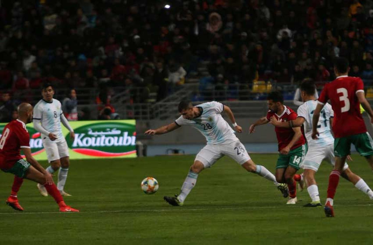 Sin Messi, Argentina le ganó a Marruecos de cara a la Copa América