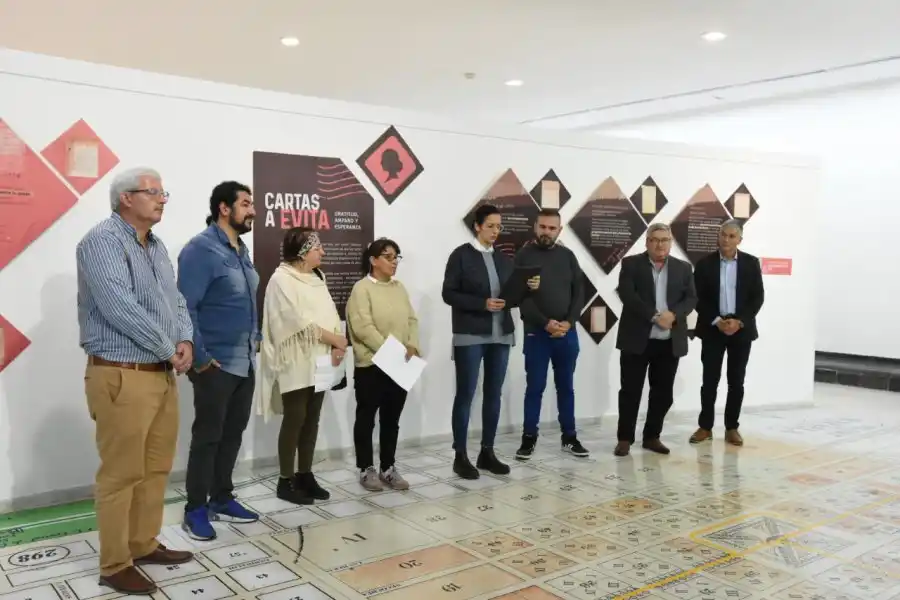 Se inauguró la muestra "Cartas a Evita: entre la gratitud, el amparo y la esperanza"