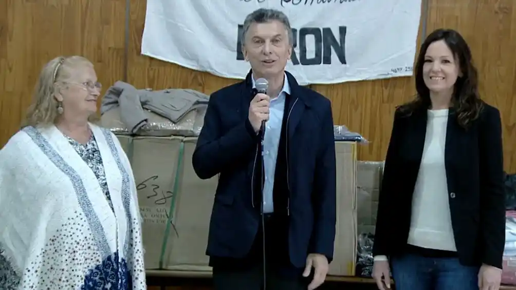 Macri: «Esperamos todos los días ayudar a dar un paso en la dirección correcta»
