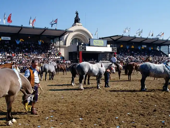 Caballos, aplausos y emoción: la pista de La Rural, un planazo para toda la familia