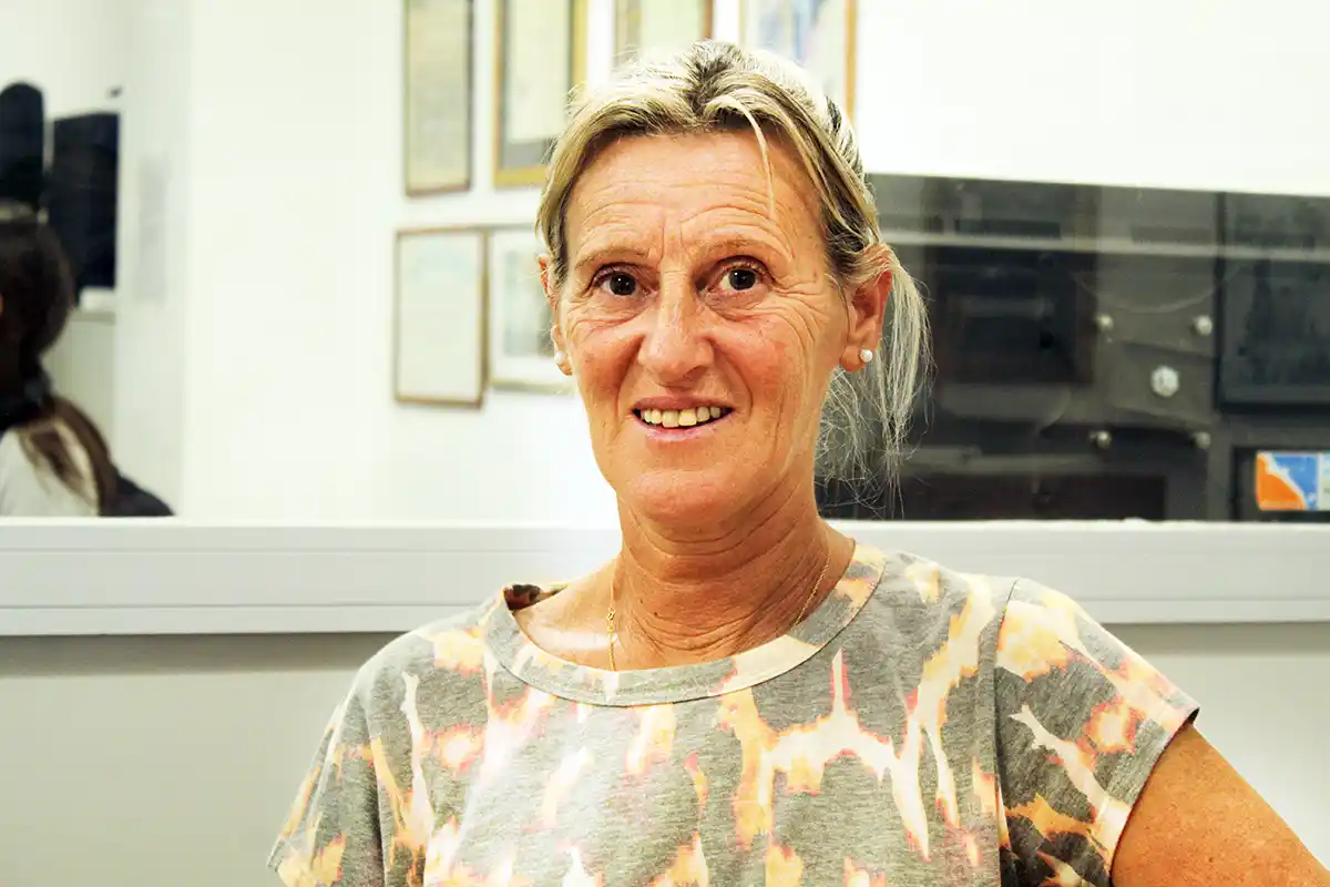 Patricia Martín. Desarrolla con gusto su actividad y procura mejorar la calidad de salud de las personas
