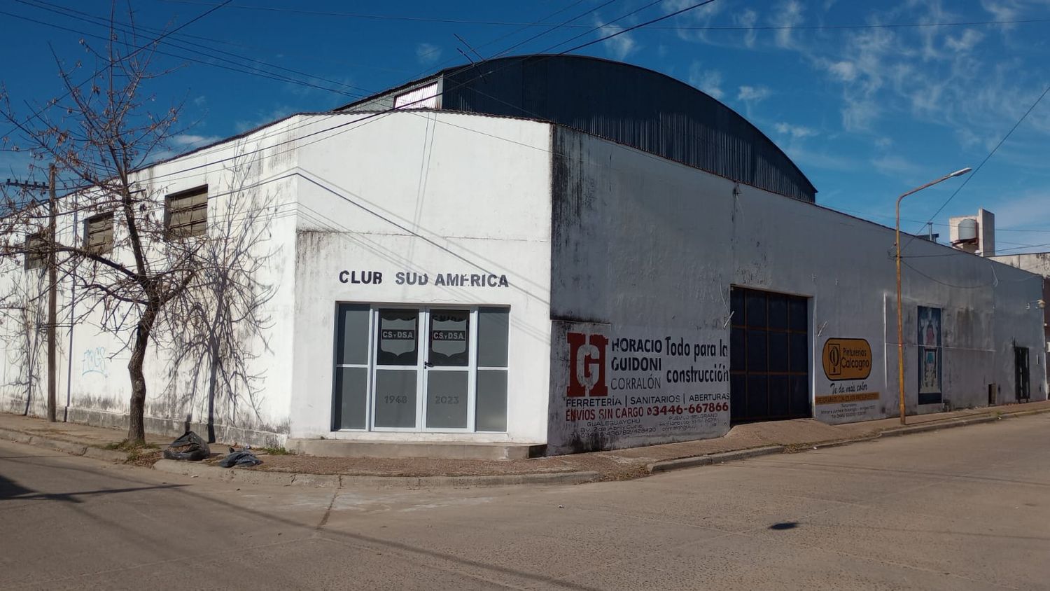 El club Sud América, listo para celebrar una jornada democratica.