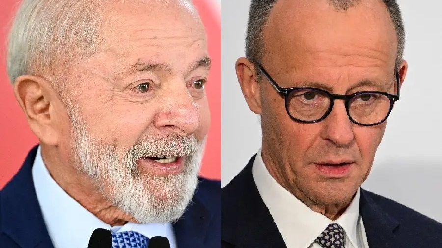 Lula, y el canciller alemán, Friedrich Merz, apoyaron la firma de un acuerdo de libre comercio entre el Mercosur y la Unión Europea