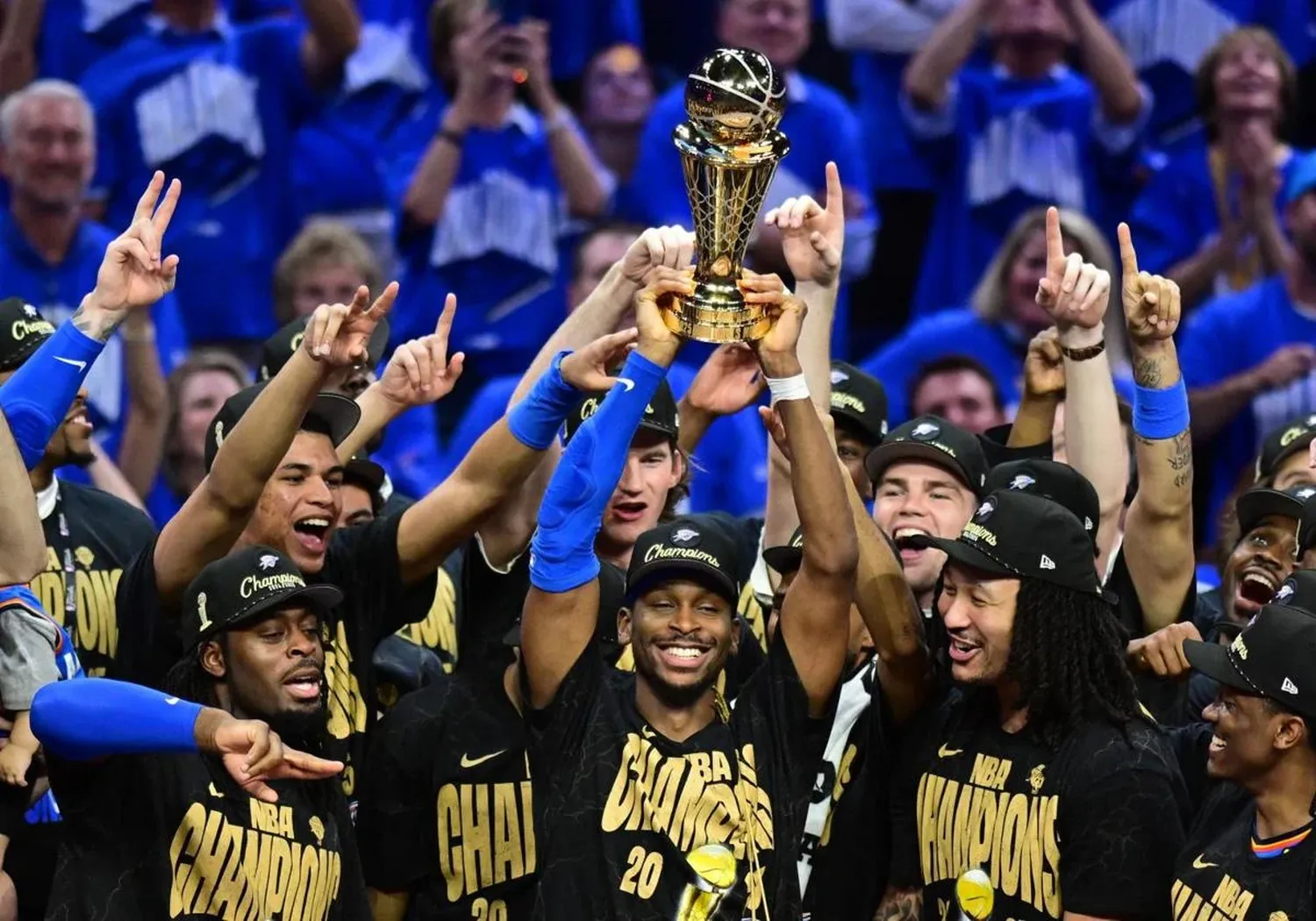 Oklahoma City Thunder le ganó 103-91 a Indiana Pacers y se consagró campeón de la NBA por primera vez en su historia
