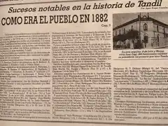 ¿Cómo era el pueblo en 1882? - Cap. 3