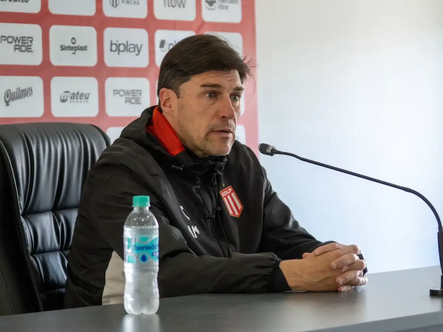 Medina, en conferencia de prensa.