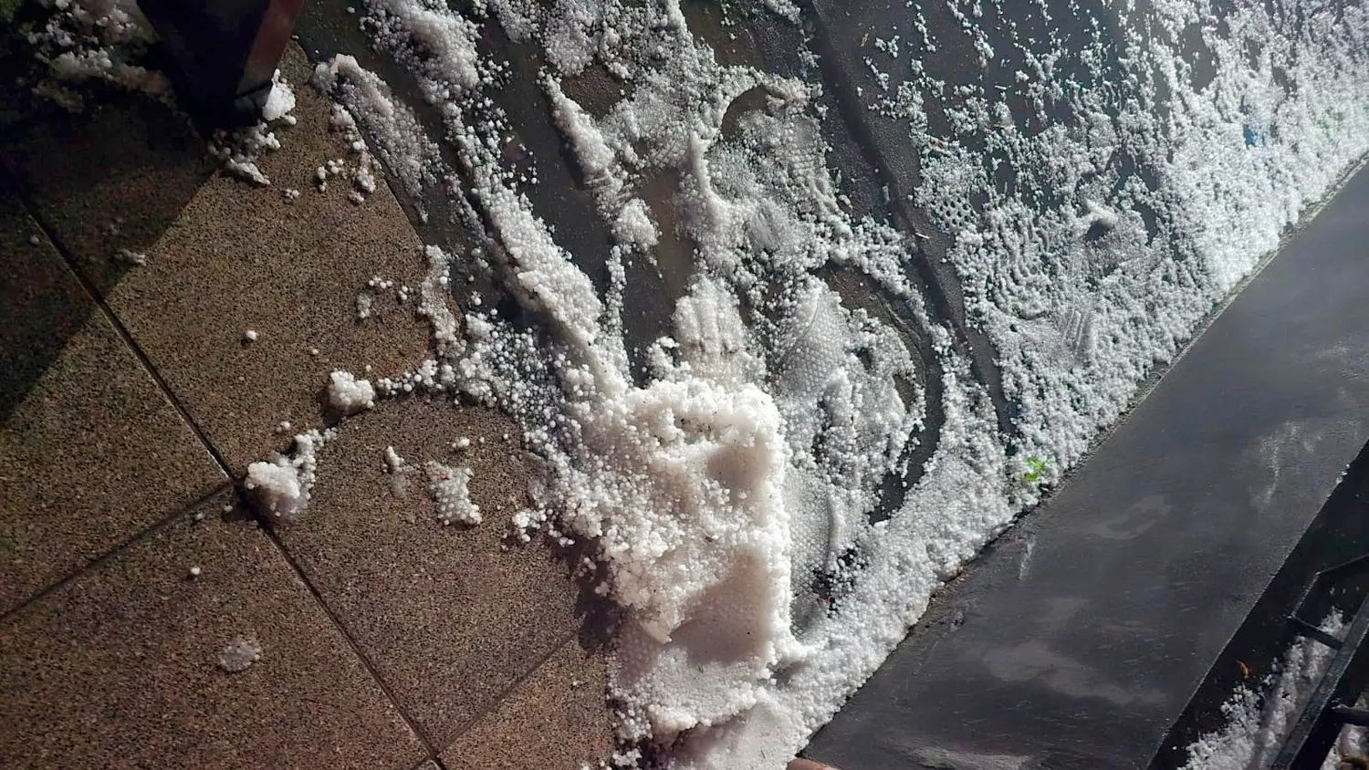 La ciudad se vistió de blanco