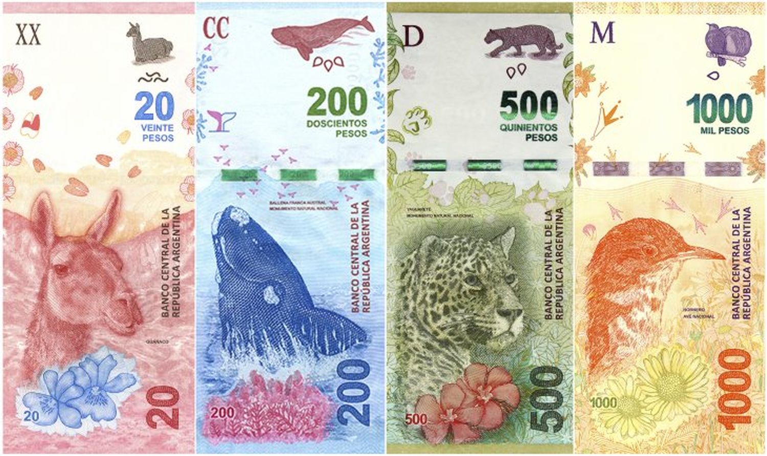 Los nuevos billetes tendrán “paridad de género”