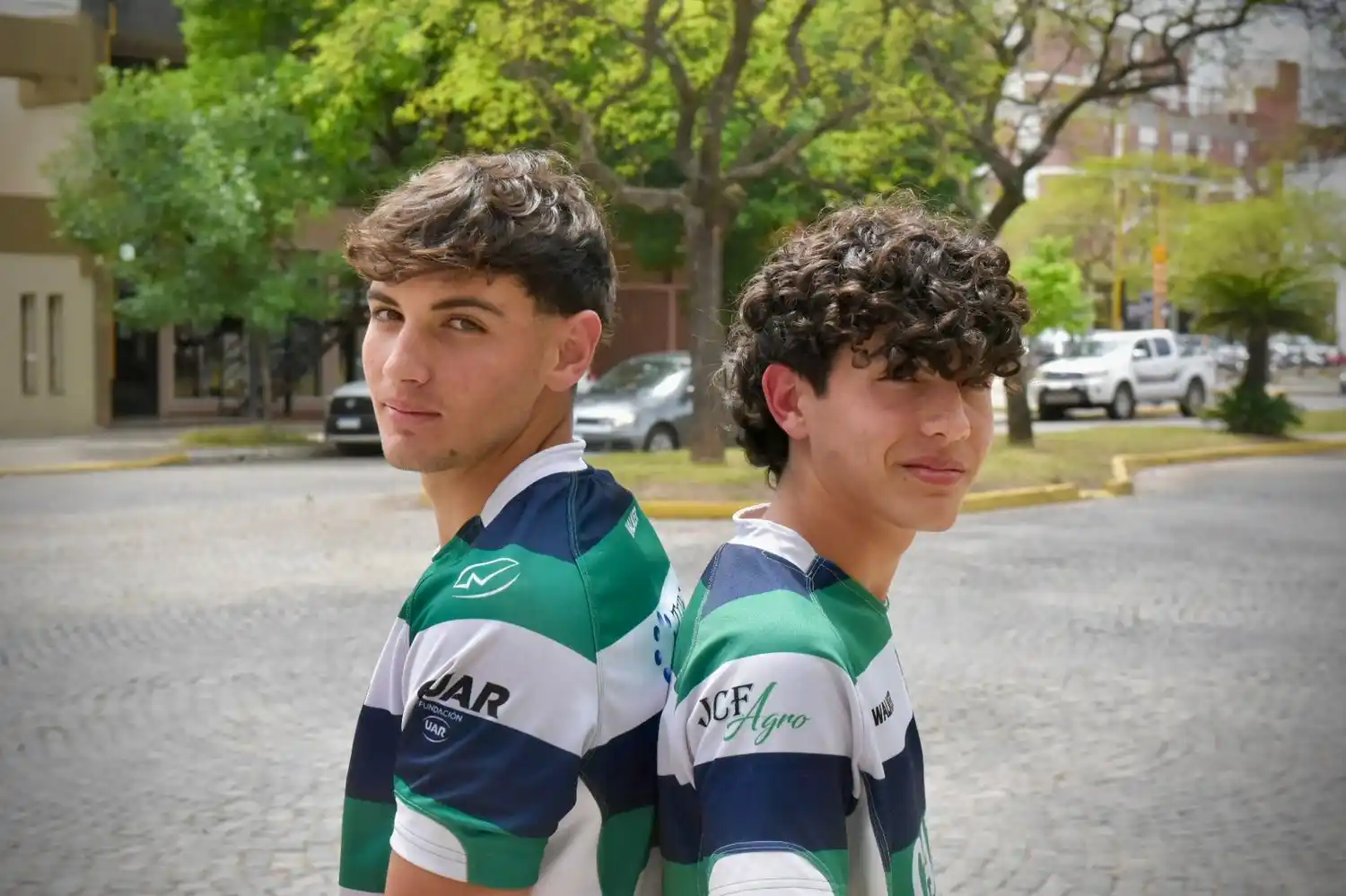 Augusto Levrino y Tomás Olocco