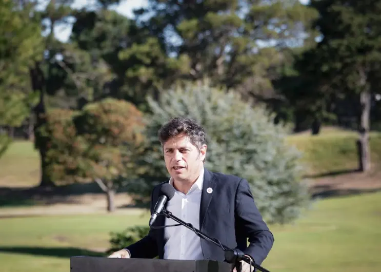 Kicillof en Gesell