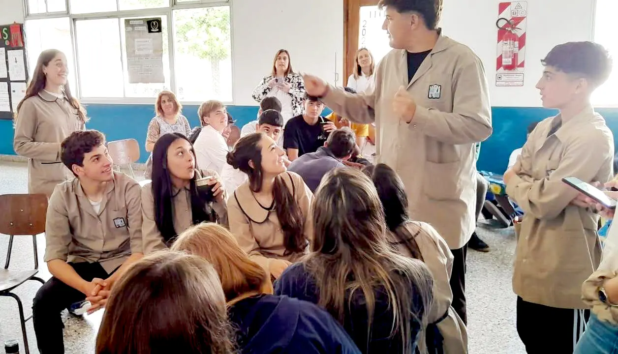 En Lobería. Participaron ocho centro de estudiantes