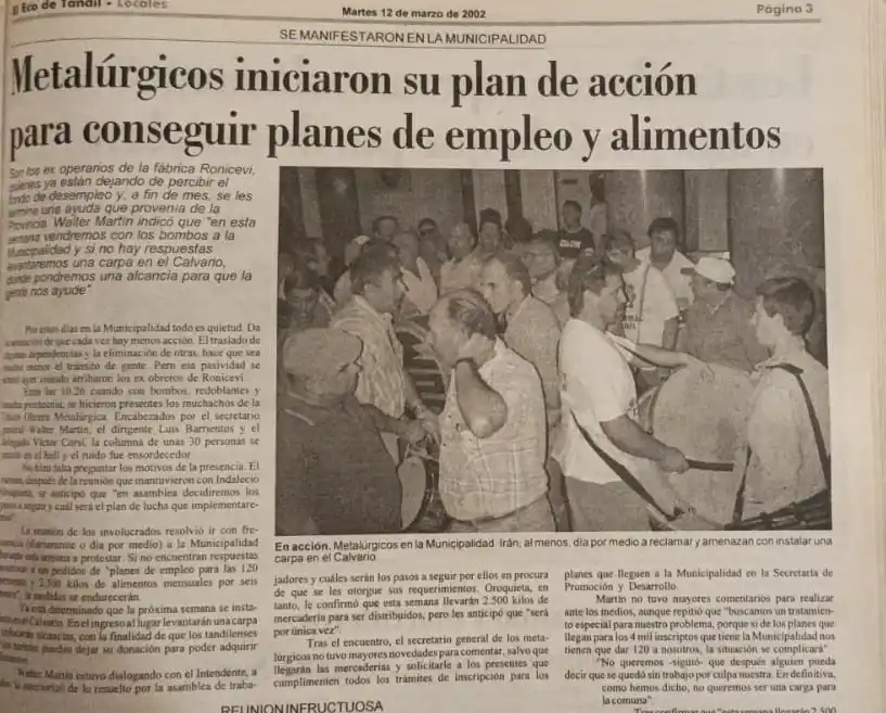 12 de marzo