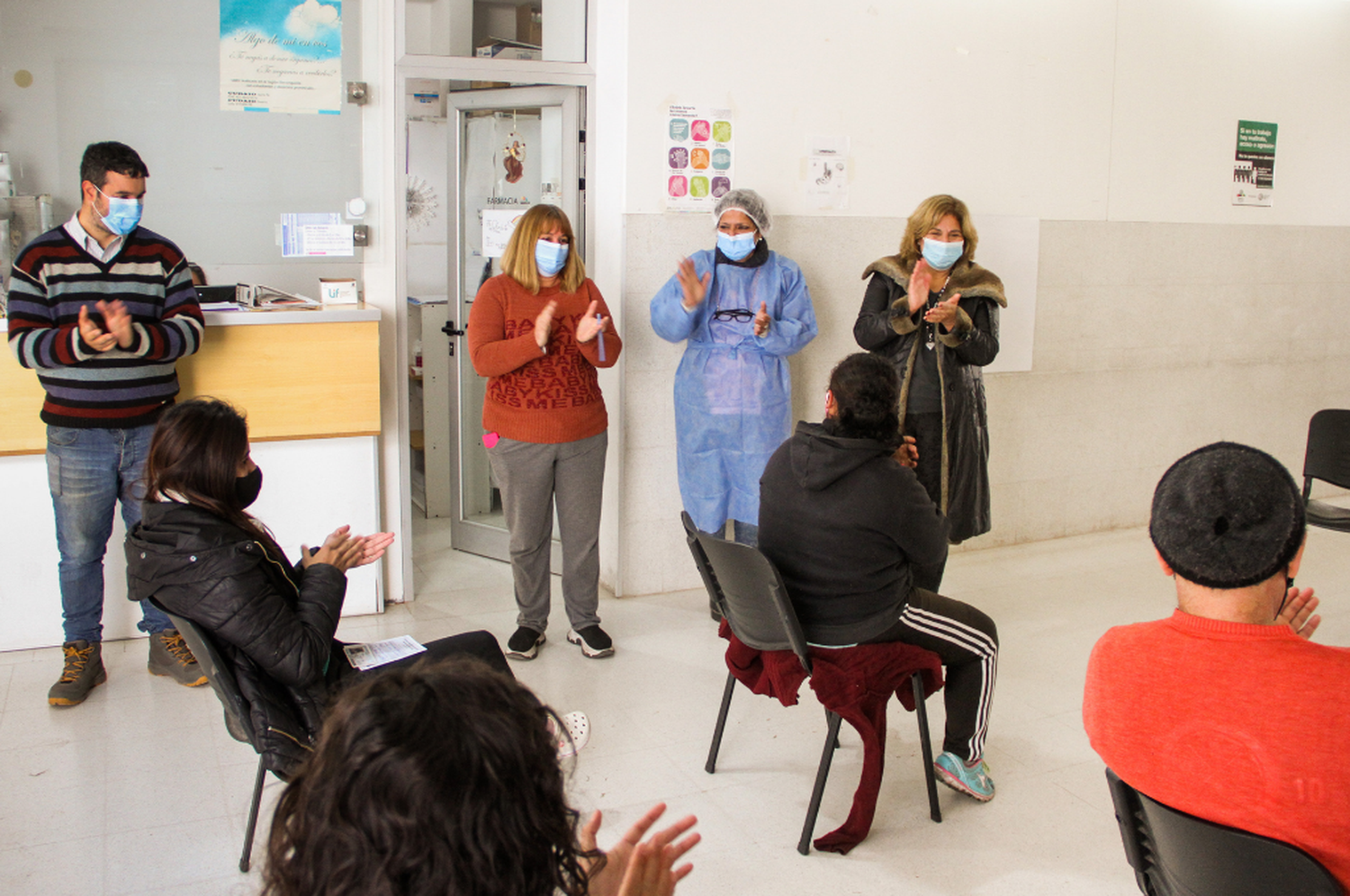 Avanza la vacunación en los centros de salud santafesinos