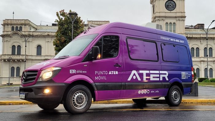 Qué tramites se pueden realizar en el ATER Movil que llega a la ciudad y a Pueblo Belgrano