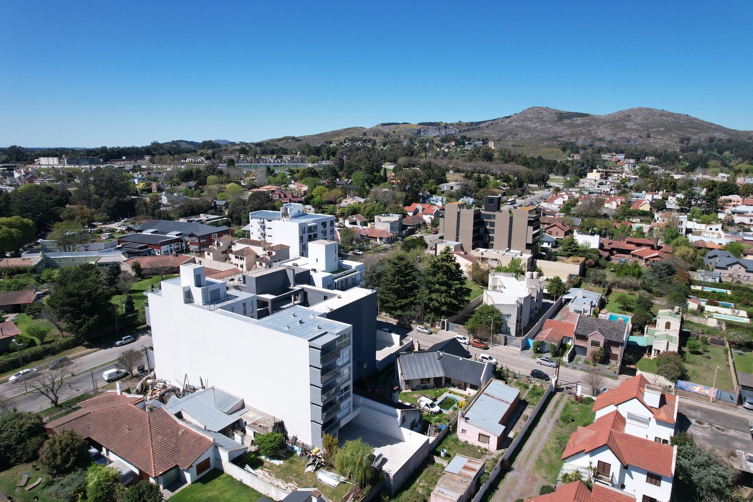 Las Ánimas y el Centro desde la misma terraza