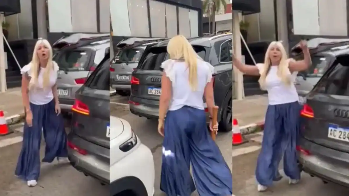 Una turista argentina amenazó con un bate a un conductor en Punta del Este