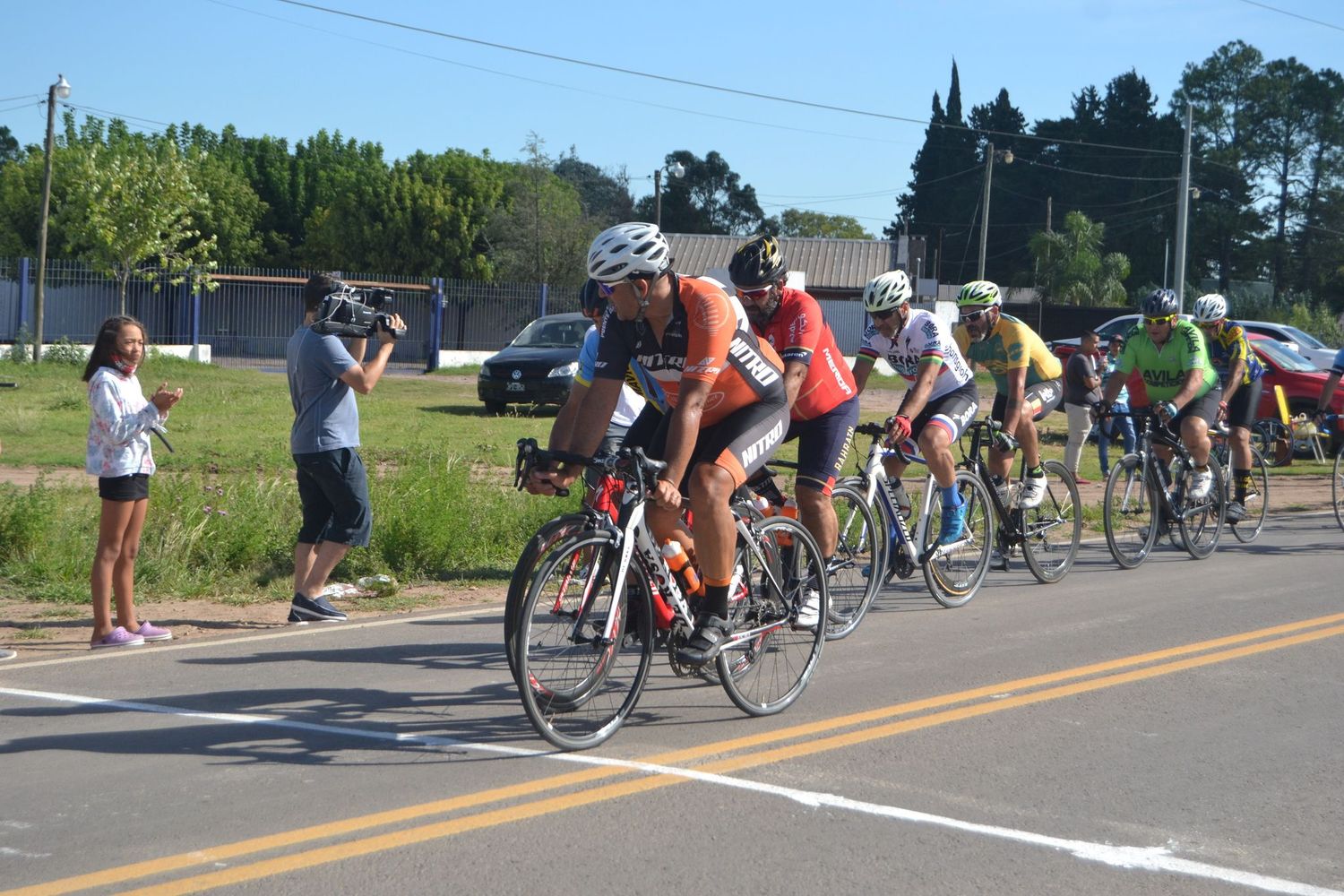 Ciclismo: se disputó una prueba camino a Puerto Ruiz