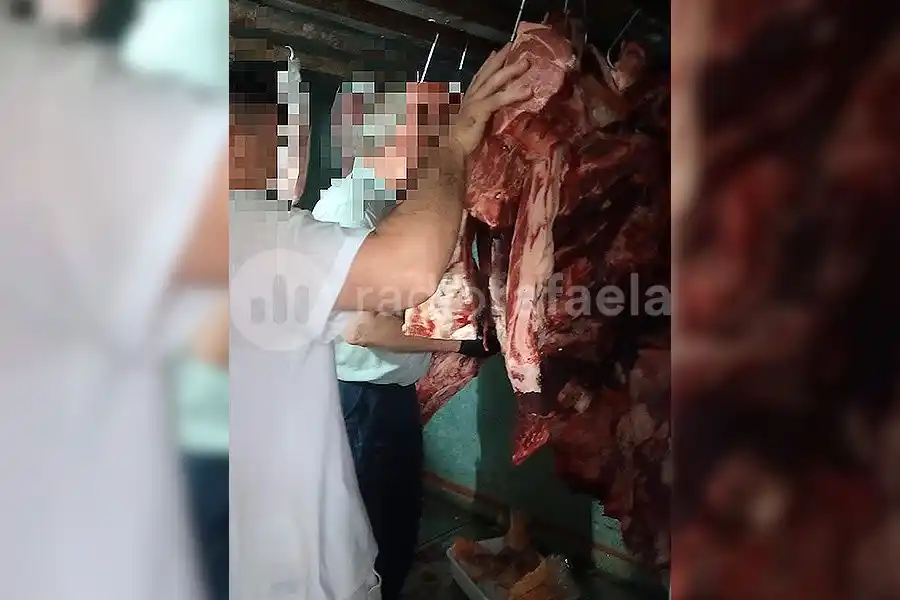 “Los Pumas” controlaron carnicerías de la región y encontraron varios cortes de carne “sin sello sanitario”