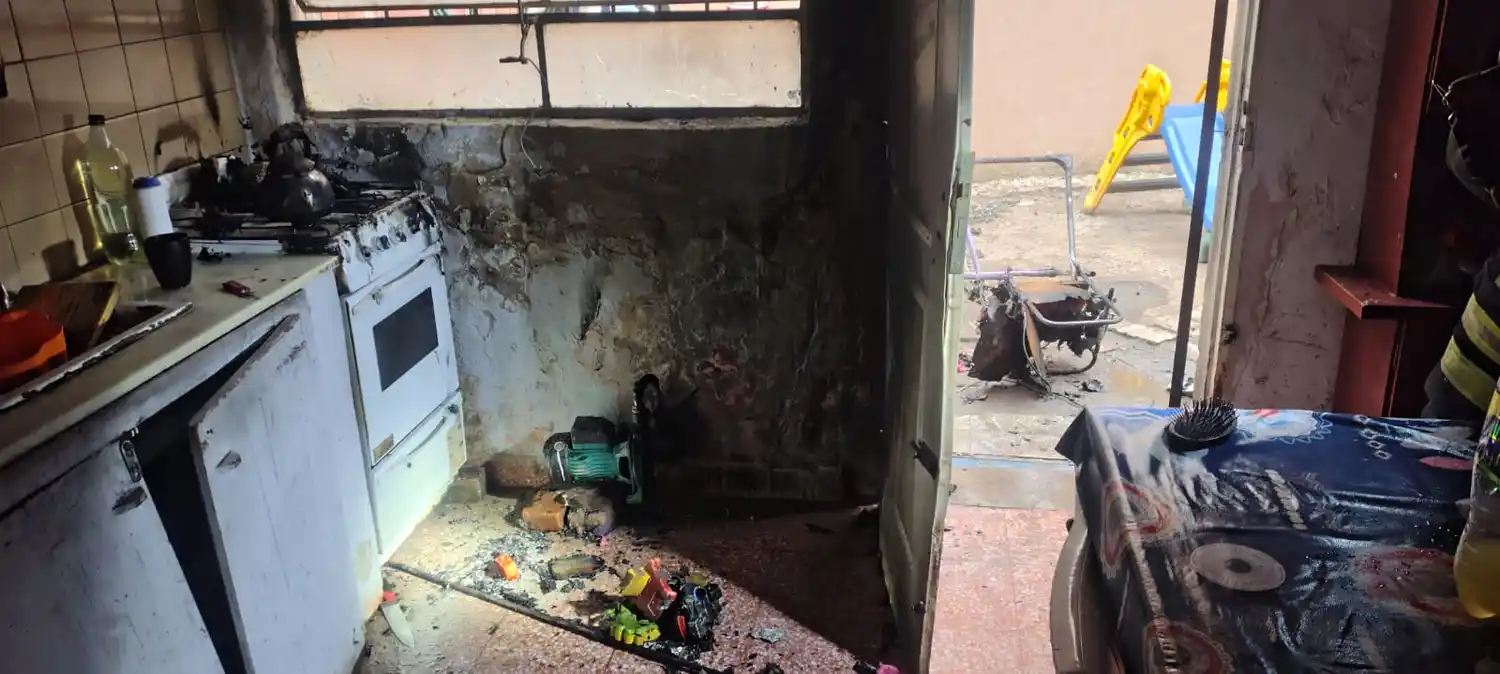 Crédito: Bomberos de Venado Tuerto.