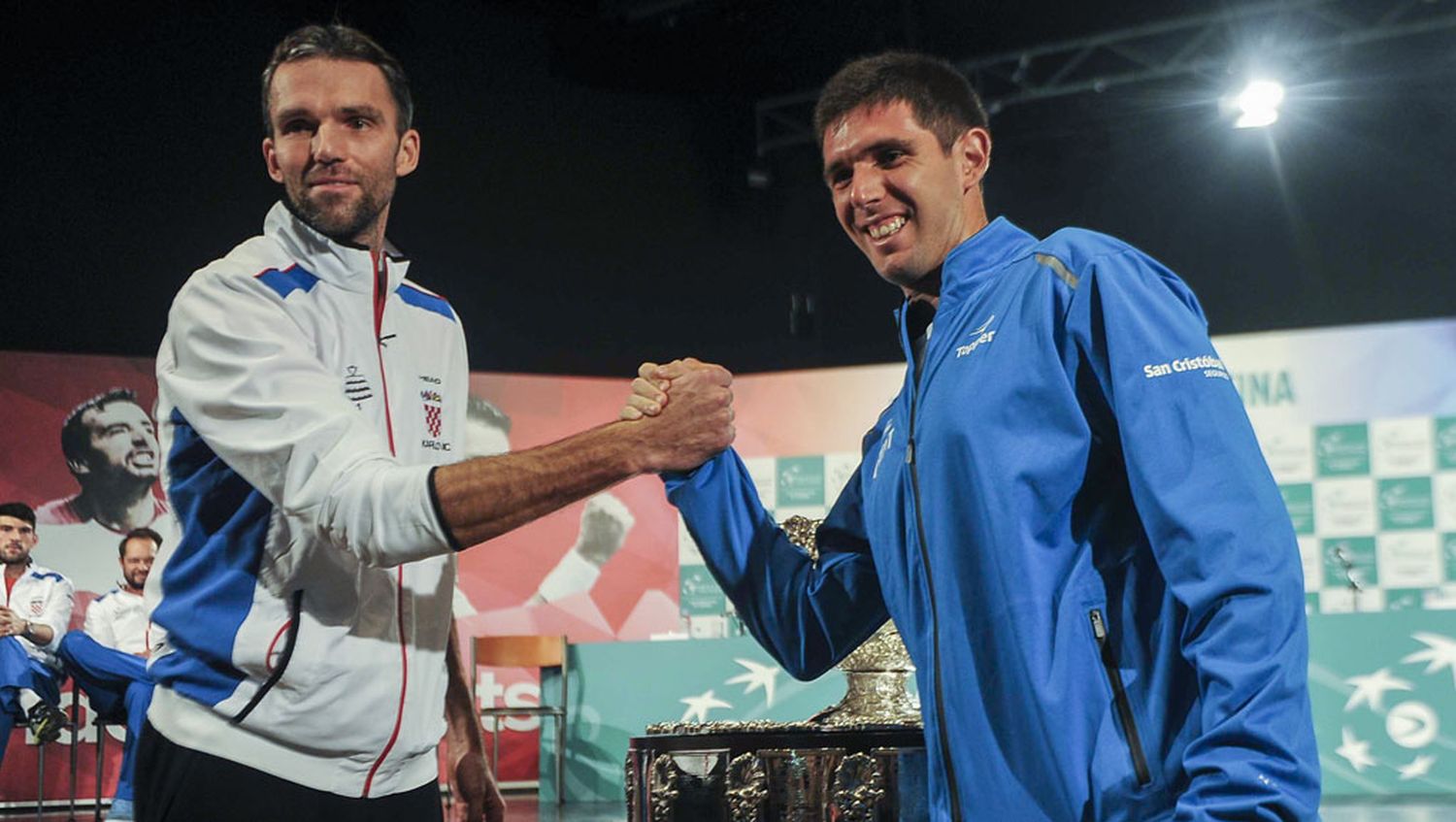 Delbonis y Cilic abren la final de la Copa Davis