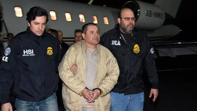 “Chapo” Guzmán llegó a Estados Unidos extraditado desde México