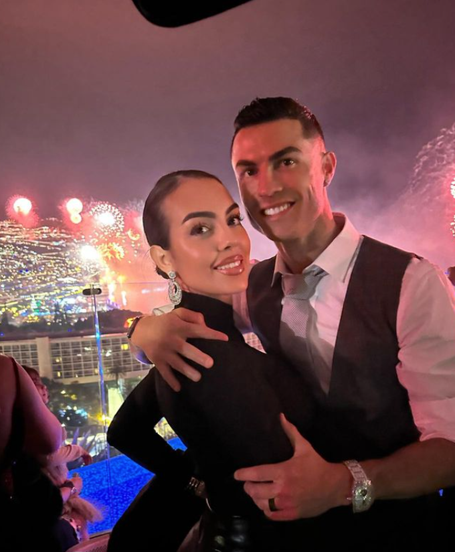 La recepción de la familia de Cristiano Ronaldo a los Reyes Magos